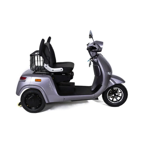 Triciclu Electric Rotakt Navigator 2 Motoare De 400W Viteza 25 km/h Autonomie 80 km Baterie plumb-acid 60V 20Ah Greutate maxima 300kg, Fara permis