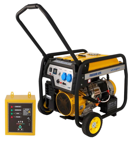 Generator open frame Stager FD 6500E+ATS