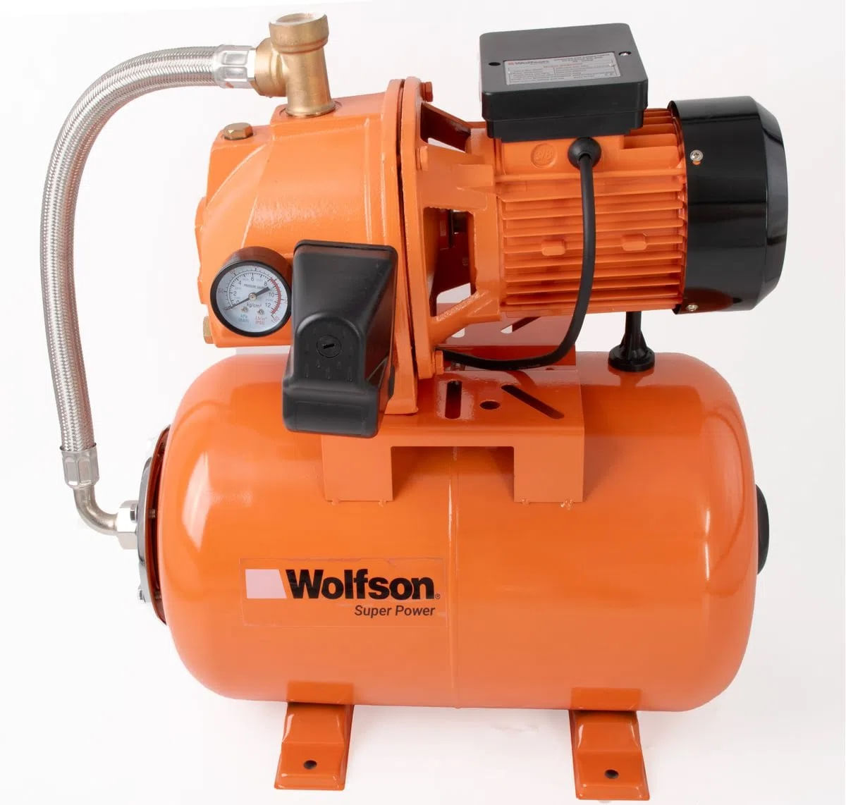 WOLFSON - HIDROFOR CAP POMPA FONTA - CU EJECTOR - 24L - 800-3D - 800W RESIGILAT