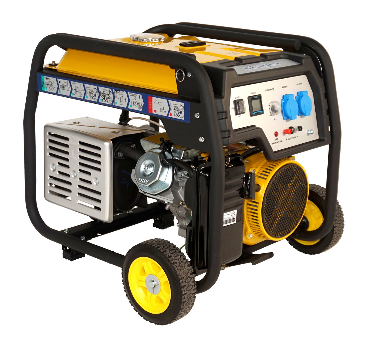 Generator open frame Stager FD 7500E