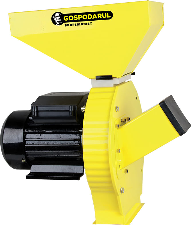 Moara cereale si furaje cuva mare Gospodarul Profesionist GP-1 - 2500W, 200 kg/h, 3000rpm