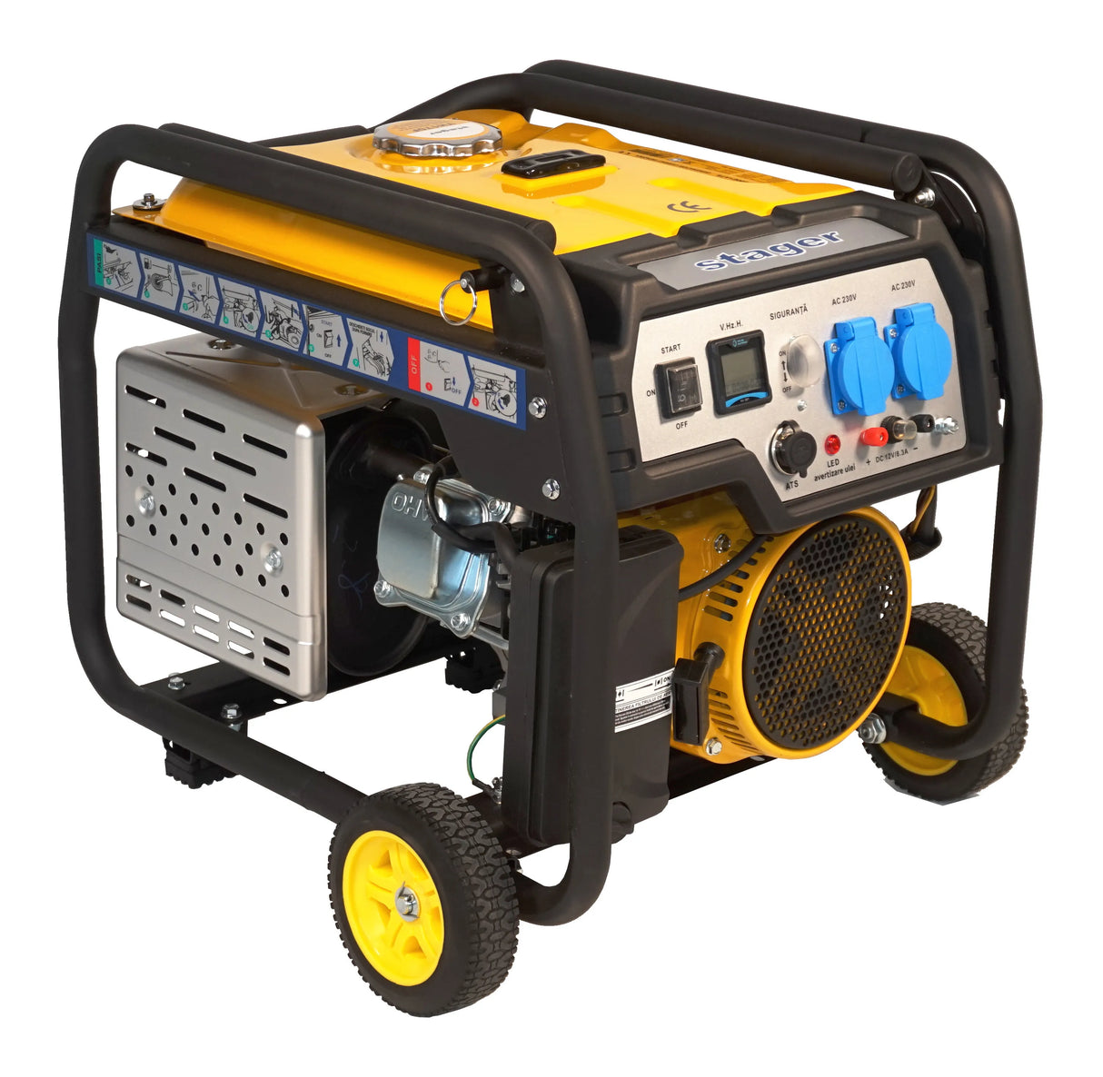 Stager FD 3000E+ATS generator open-frame 2.5kW monofazat benzina automatizare