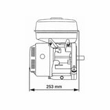 Motor uz general Gospodarul Profesionist GP-170F - benzina - 7 CP