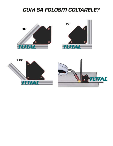 TOTAL - COLTARE MAGNETICE PENTRU SUDURA 4 45,90