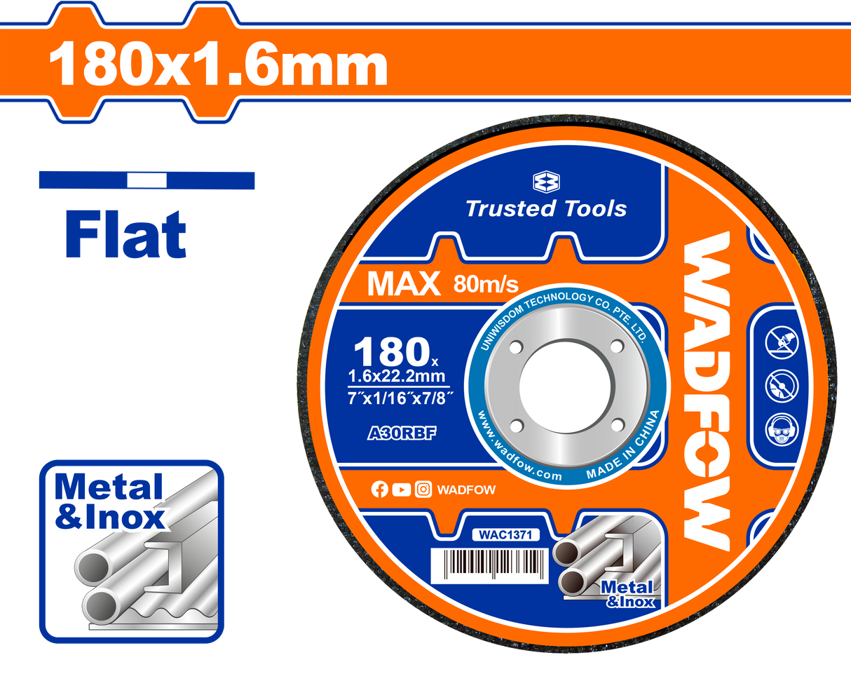 Disc debitare disc debitare metale Wadfow 180 MM