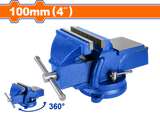 Menghina de banc rotativa cu nicovala Wadfow, dimensiune baza pivotanta 4”/100mm