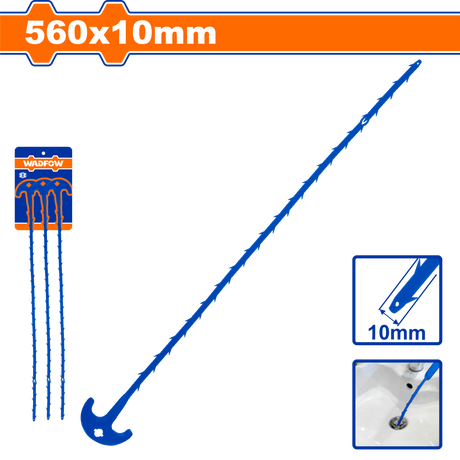 Black Friday - Reduceri Set 3 sonde pentru desfundat Wadfow PLASTIC Promotie