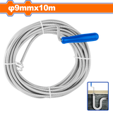 Sarpe desfundare si curatare tevi Wadfow, lungime 10m, diametru arc 9mm, carlig S