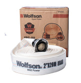 WOLFSON - FURTUN POMPIERI PVC 2" 20M ø¸ 50MM CU MUFE CUPLARE