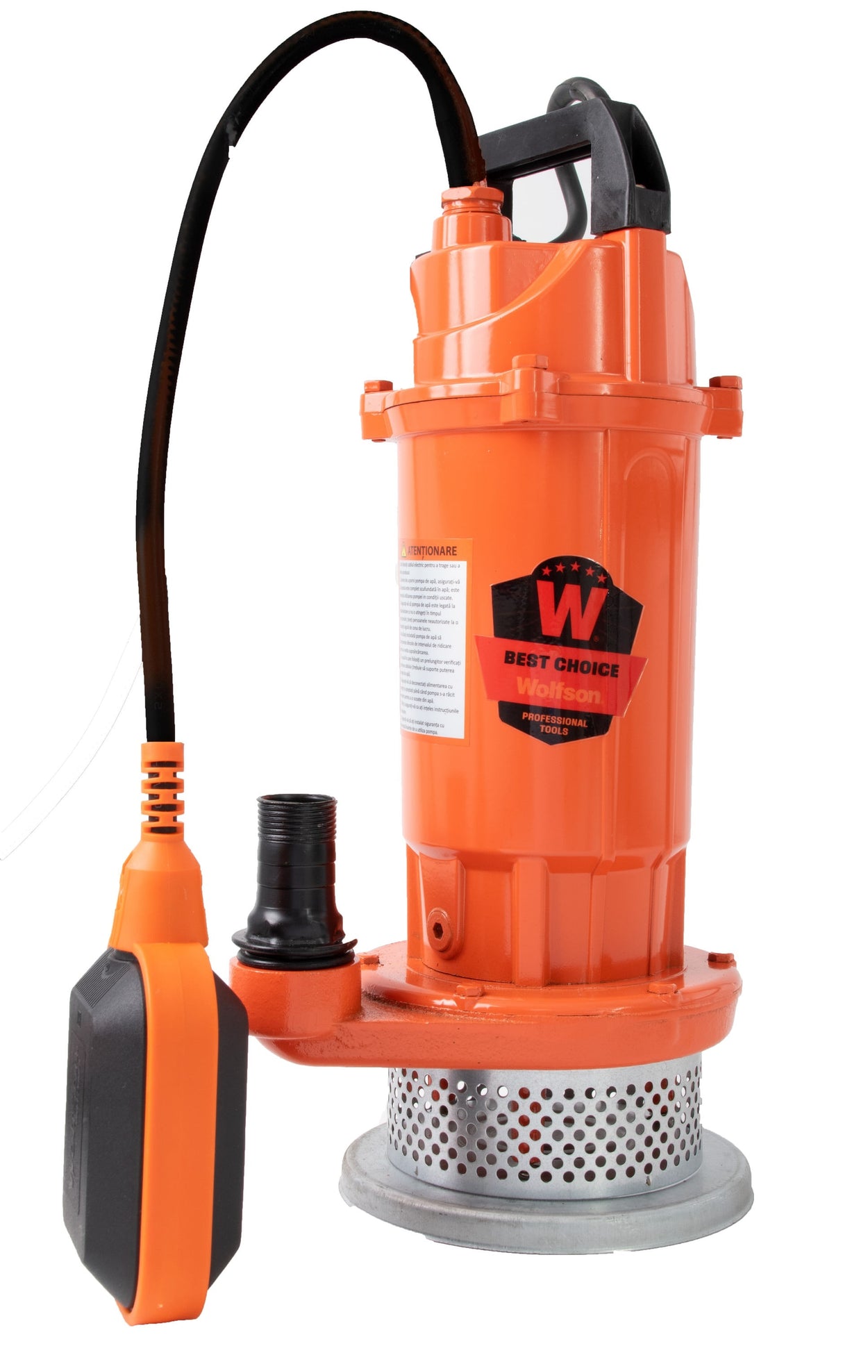 Pompa submersibila apa curata cu plutitor Wolfson QDX-16-F, 370W, 3000 l/h