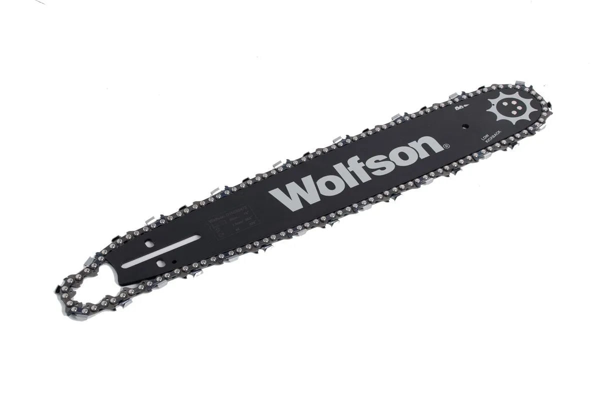 WOLFSON - Set lama si lant pentru motofierastrau 3/25 - 15" - 38 cm - 32 dinti - 64 zale - canal 1.5