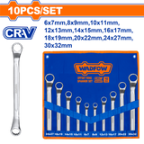 Set chei inelare cu cot Wadfow, crom vanadiu, 6-32mm, 10buc