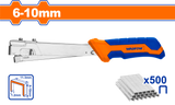 Capsator manual tip ciocan Wadfow, 500 buc capse, dimensiune 6-10mm