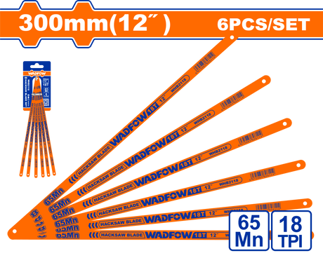 Black Friday - Reduceri Set lame fierastrau Wadfow 300MM/12" 18 Industrial Promotie