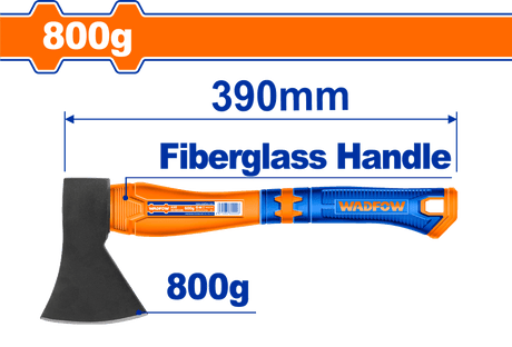 Toporisca Wadfow, otel carbon, maner din fibra de sticla, 800g