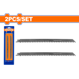 Set 2 lame fierastrau sabie Wadfow, pentru carne congelata, oase, gheata, 300mm, 3TPI