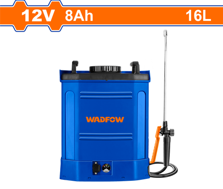 Black Friday - Reduceri Pompa de stropit cu acumulator Wadfow, 16L, 12V, 8Ah, 3.1l/min, timp de lucru 240min Promotie