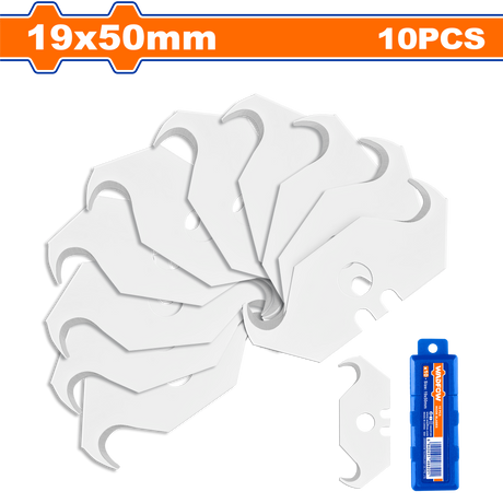 Black Friday - Reduceri Set 10 lame cutter carlig Wadfow 50X19MM Promotie