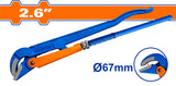 Cleste mops suedez Wadfow, diametru max de prindere 67mm, 2.6", 45 grade