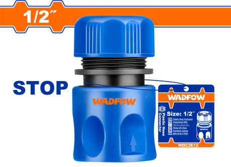 Black Friday - Reduceri Conector rapid cu stop pentru furtun 1/2" Wadfow Promotie