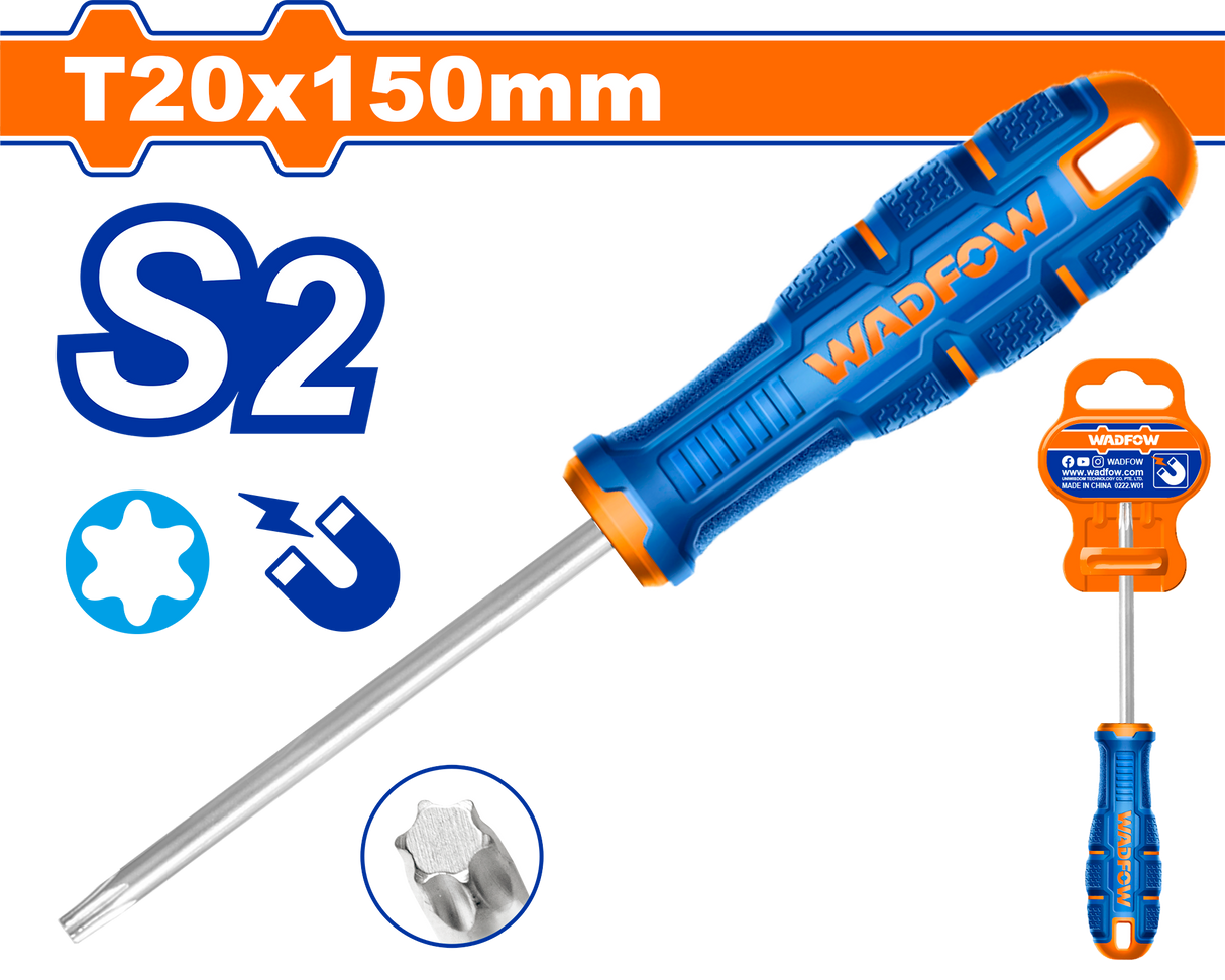 Surubelnita torx  Wadfow Tx20 - 6.0 - 150 MM