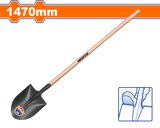 Cazma cu maner din lemn Wadfow, lungime 147cm, dimensiuni cap 24x30cm