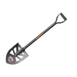 Cazma perforata Wadfow, lungime 1000mm, lungime cap 230mm, latime 295mm, otel carbon