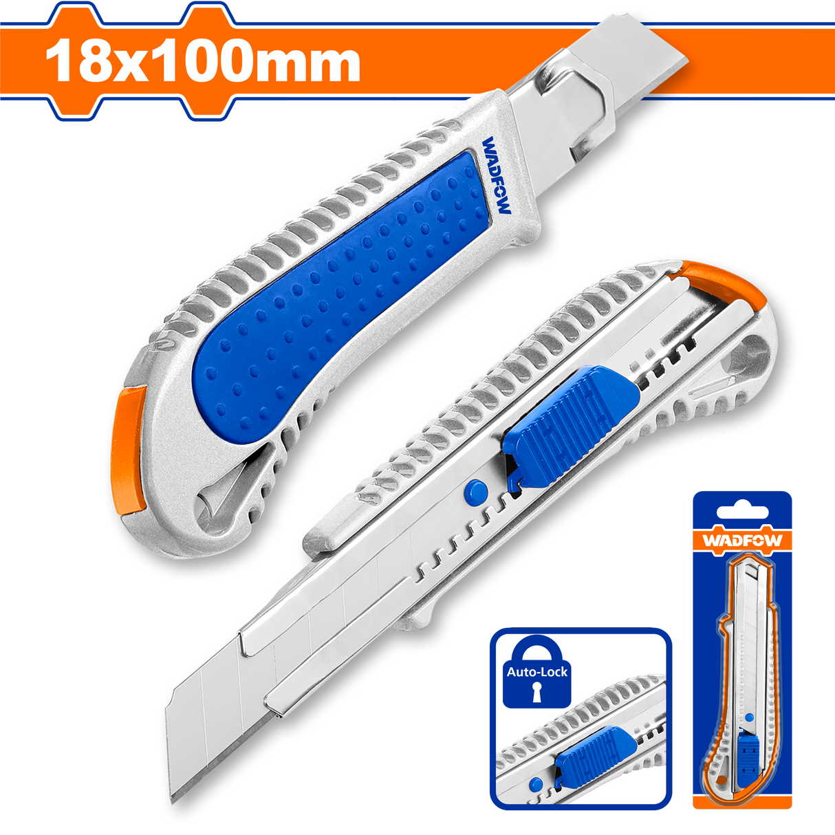Cutter Wadfow 18X100MM  METALIC