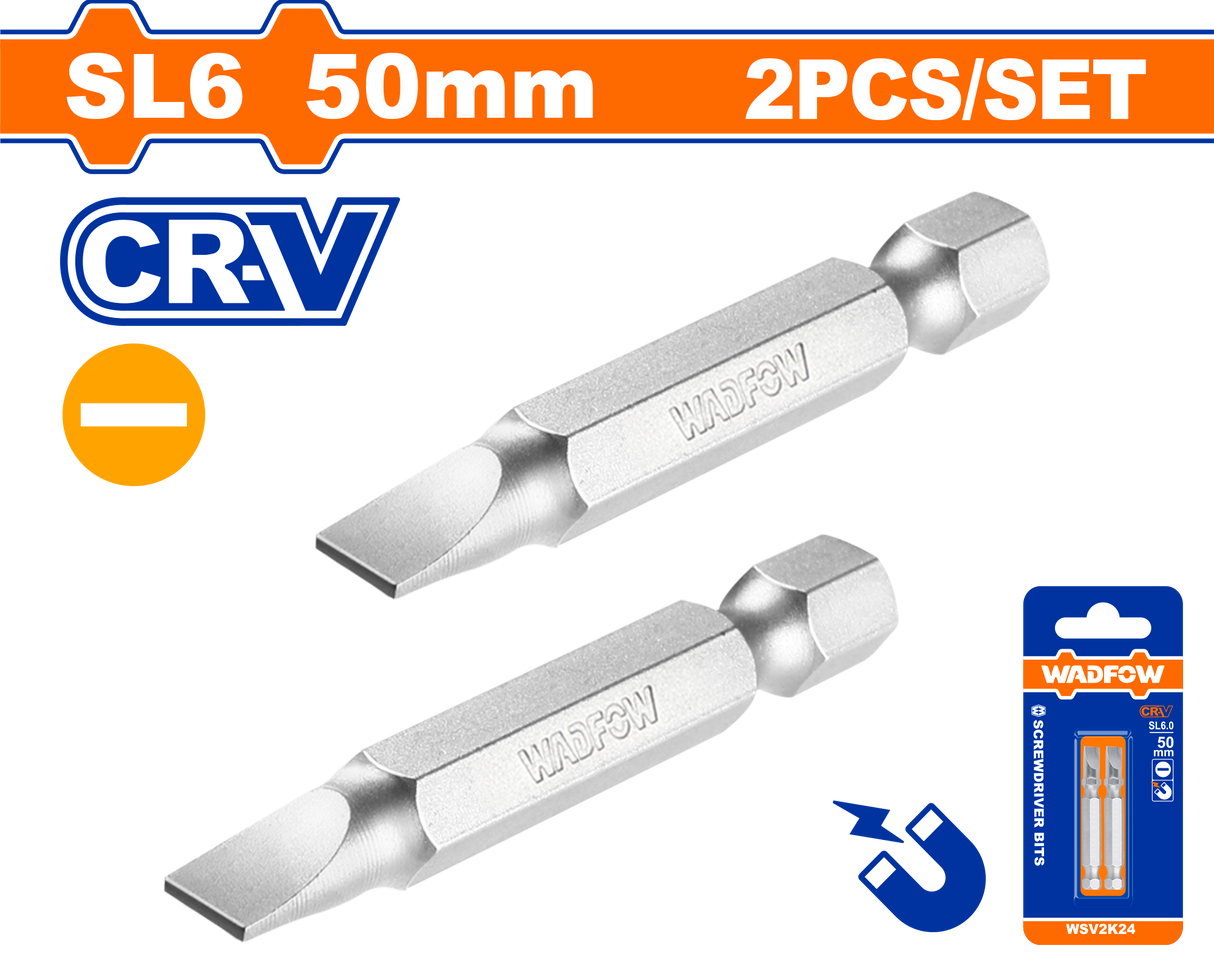 Set biti biti sl6 50MM Wadfow Sl6 50MM - 2 Buc