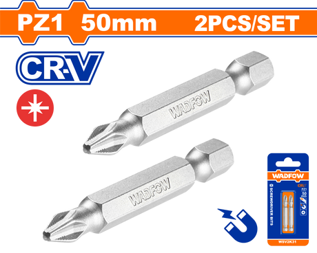 Black Friday - Reduceri Set biti biti pz1 50MM Wadfow PZ1 50MM - 2 Buc Promotie