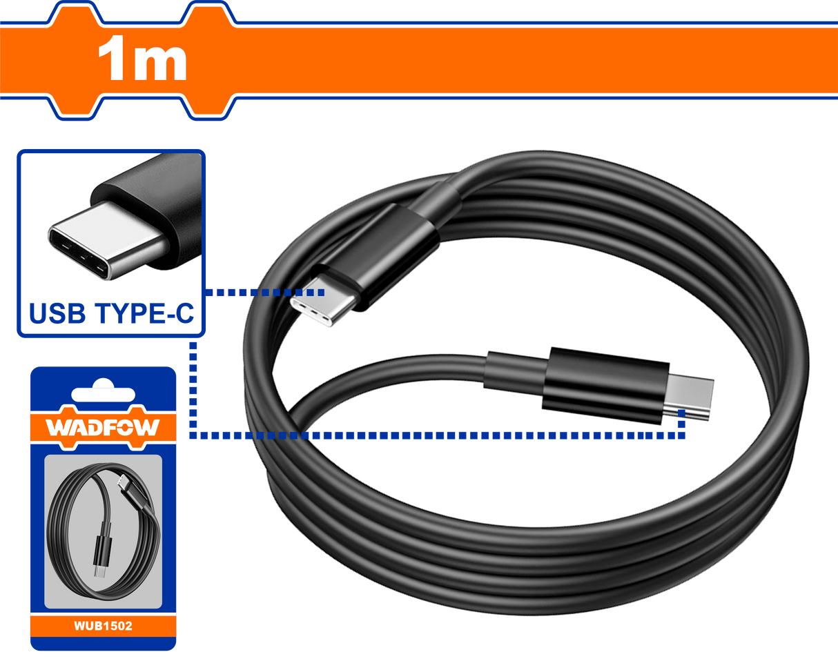 Cablu usb Wadfow Cablu Usb Tip-C, 1m