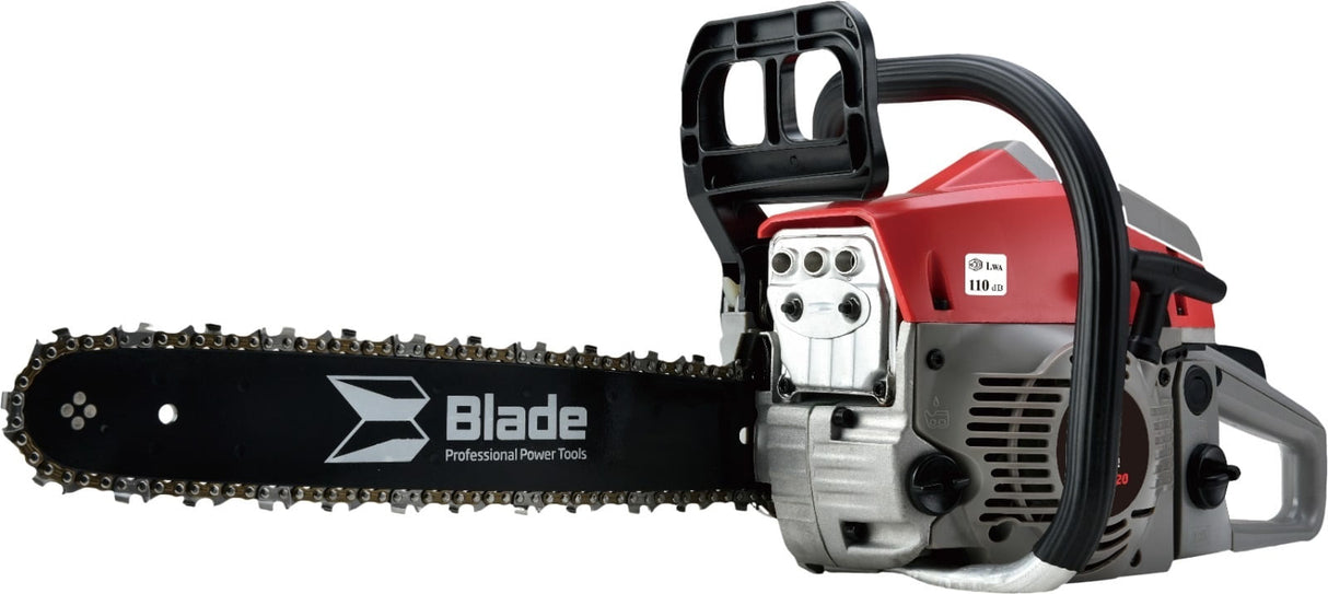 PROMO Drujba BLADE Alpin 520, 2 lame si 2 lanturi, 3 ulei motor rosu 0.5L