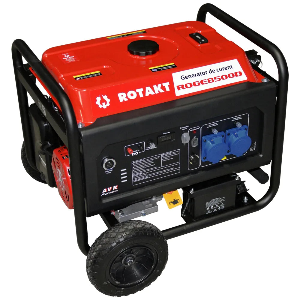 GENERATOR DE CURENT ROTAKT ROGE8500D, 8.5 KW (COMPATIBIL AUTOMATIZARE - ATS)