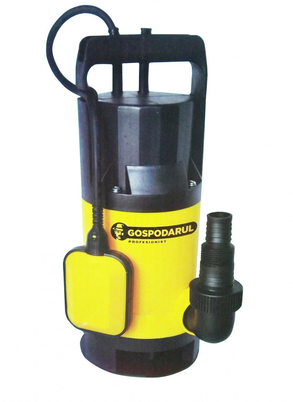 Pompa submersibila apa murdara Gospodarul Profesionist QDP-750-F - 750W, 13000 l/h