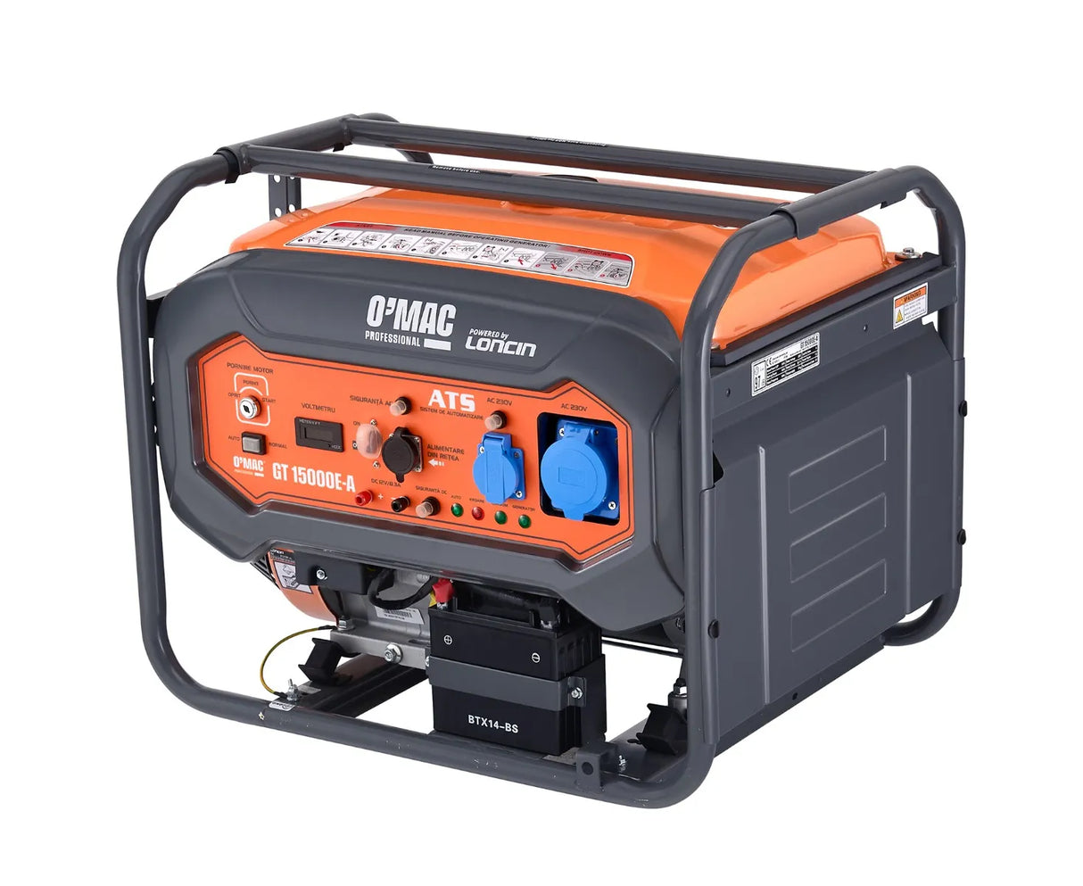 GENERATOR O'MAC GT 15000E-A 8 kW