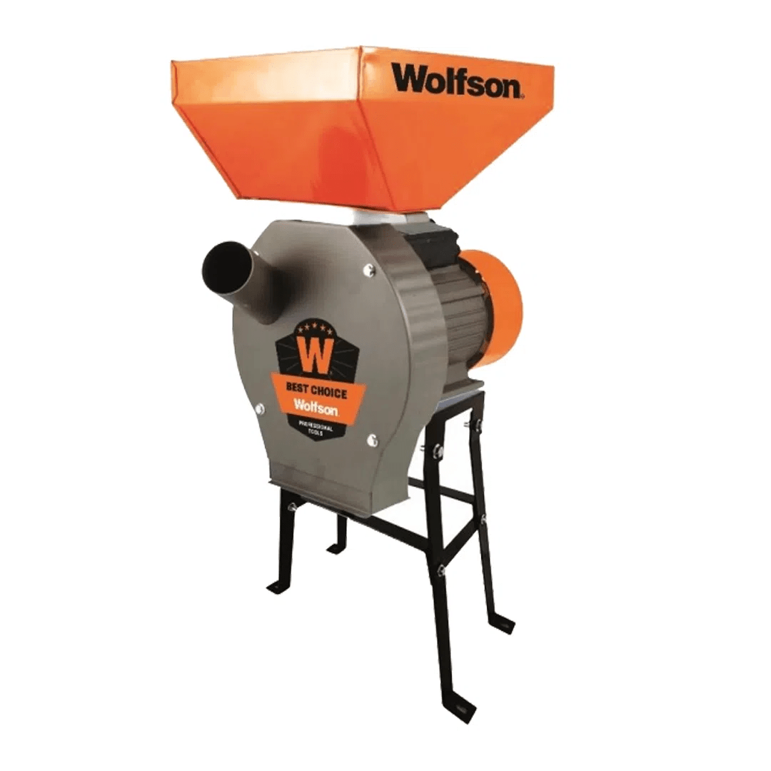 *Promo*Moara pentru cereale Wolfson cu suport metalic - 2in1, 2700W, 200kg/h - Resigilat